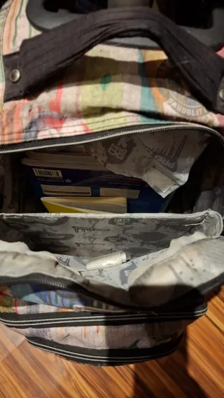 Mochila PRO DG con ruedas y compartimento portátil