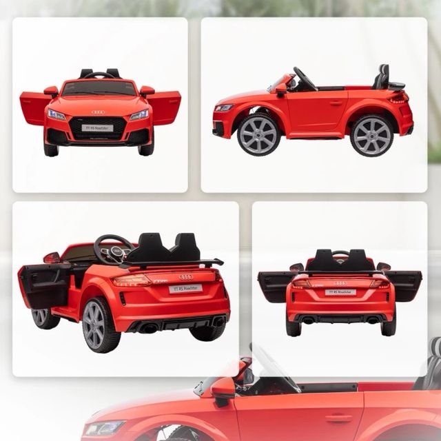 Carro Elétrico Infantil Audi TT Roadster Vermelho