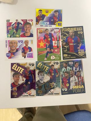 Cromos Lamine Yamal Panini 25/26