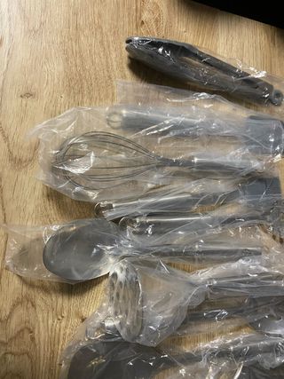 Set di utensili da cucina in acciaio inossidabile