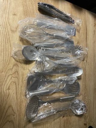 Set di utensili da cucina in acciaio inossidabile