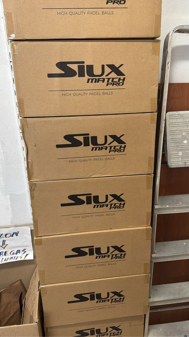 48 Botes Pelotas Pádel Siux Match Pro