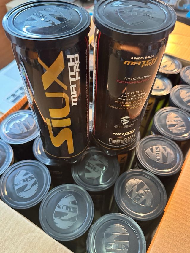 48 Botes Pelotas Pádel Siux Match Pro