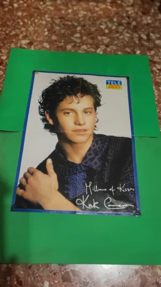 Póster Kirk Cameron Firmado de la tele indiscreta