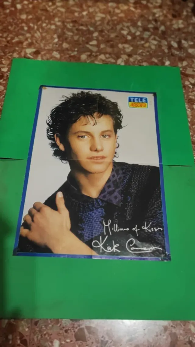 Póster Kirk Cameron Firmado de la tele indiscreta