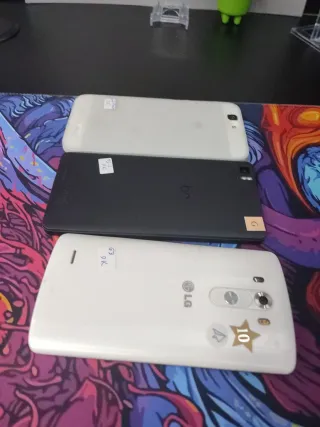 Huawei G7, bq M5.5 y LG G3