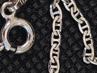 Cadena de plata 925 forzada con barra051-01-00426