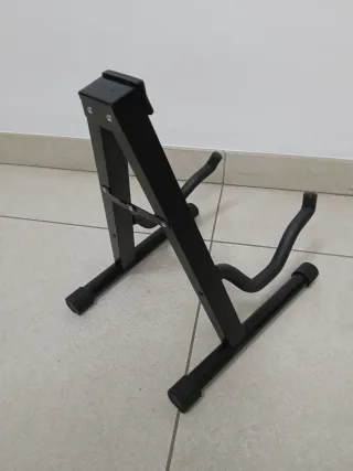 Soporte Plegable Guitarra/Bajo Negro