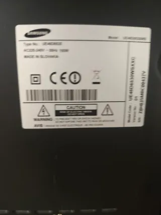 Televisor Samsung Plasma 50 Negro