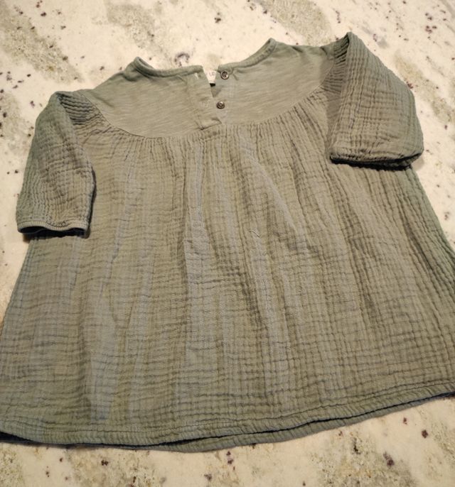 Camisola muselina, niña 9 meses