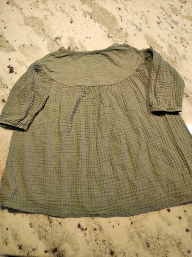 Camisola muselina, niña 9 meses