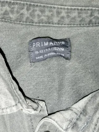 Chaqueta vaquera gris/niño 12 France Hiver/Winter