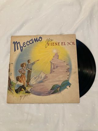 Disco Vinilo Mecano - Ya Viene El Sol (año 1984)