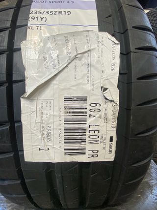 Neumático Michelin Pilot Sport 4 S 235/35 R19 91Y