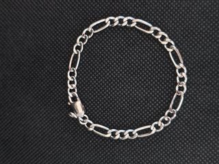 Pulsera de plata 925 tipo fígaro.051-05-00427