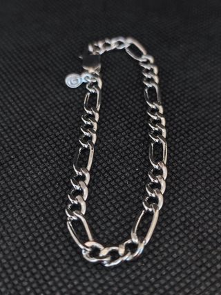 Pulsera de plata 925 tipo fígaro.051-05-00427