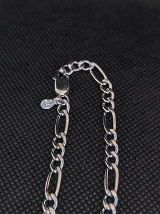 Pulsera de plata 925 tipo fígaro.051-05-00427