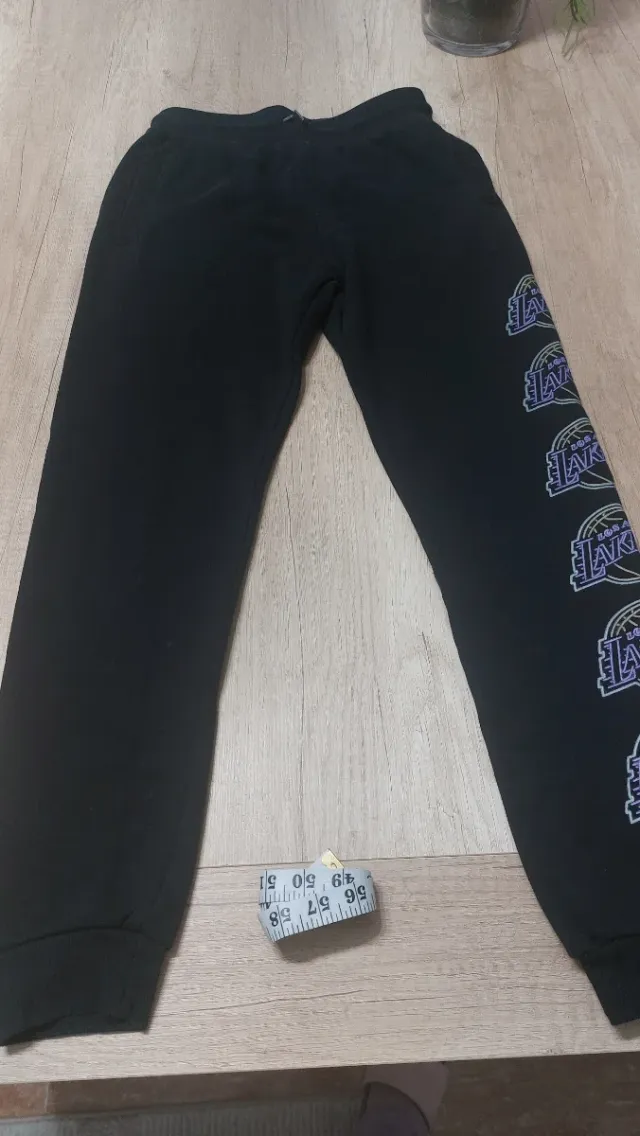 Pantalón chándal Lakers Negro