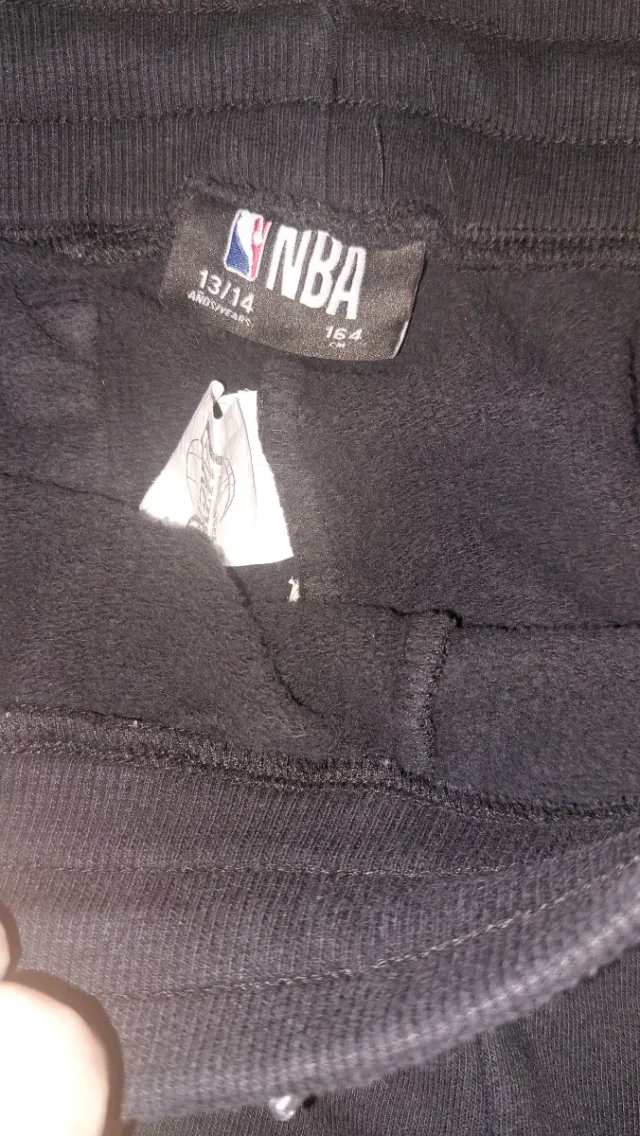 Pantalón chándal Lakers Negro