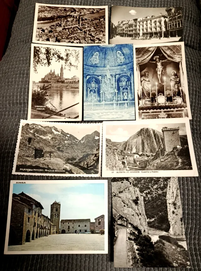 9 Postales Antiguas de Aragón