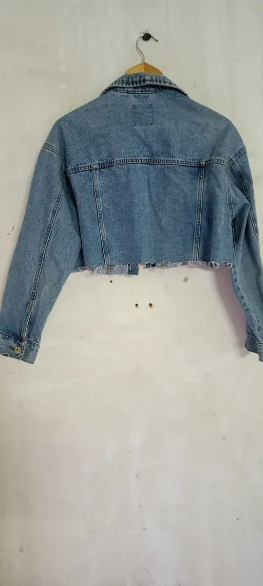 Chaqueta vaquera cropped