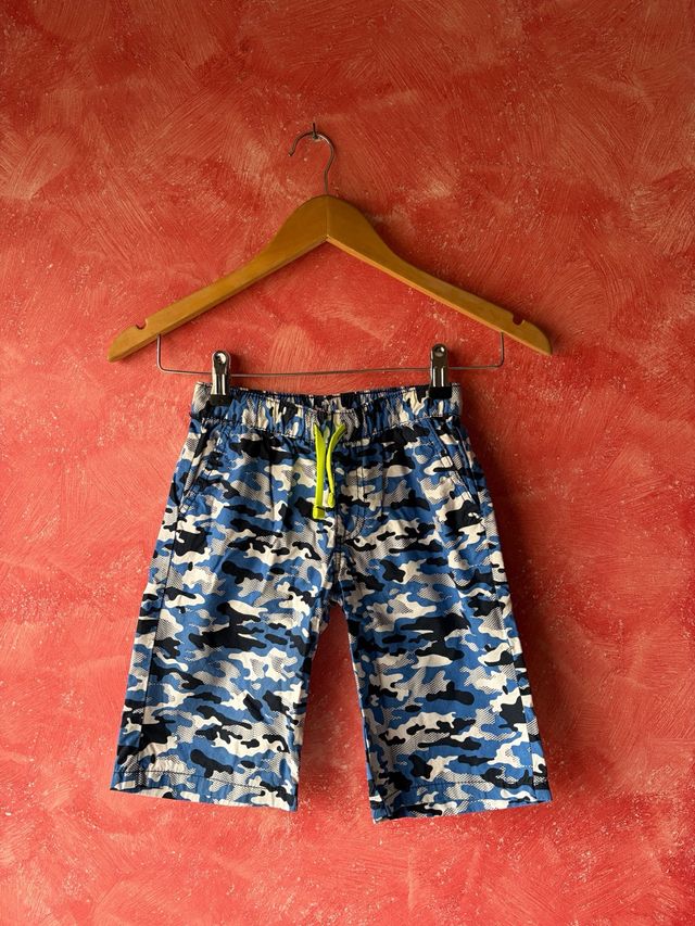 Bañador niño estampado camuflaje