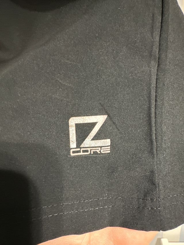 Shorts deportivos RZ Core negro naranja Talla L