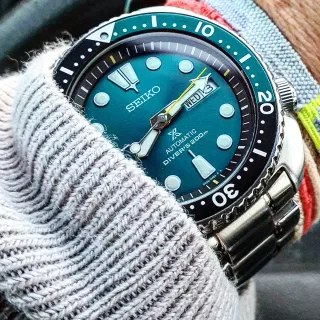 Reloj Seiko Turtle Green Edición Limitada