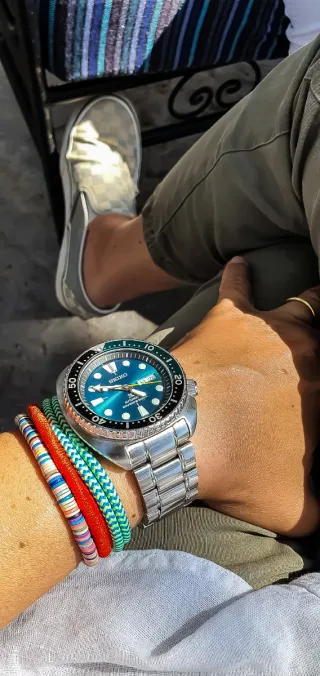 Reloj Seiko Turtle Green Edición Limitada