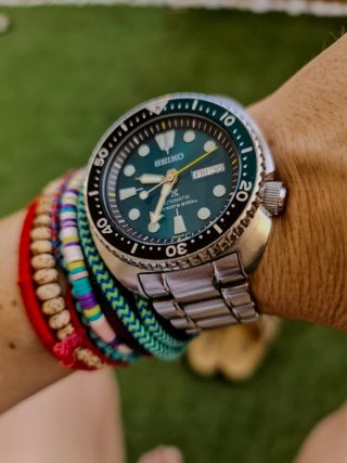 Reloj Seiko Turtle Green Edición Limitada