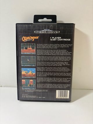Quackshot Mega Drive Sega