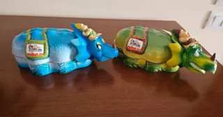 Scatole latta Kinder Sorpresa dinosauri