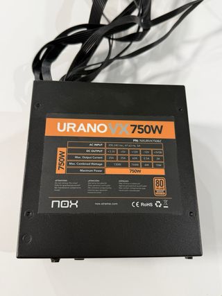 Fuente Alimentación Nox VX750W