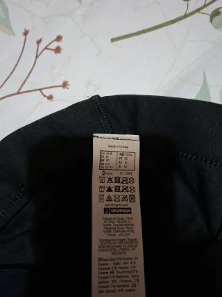 Mallas térmicas Kipsta Negras Talla XS nuevas