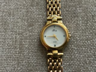 Reloj Lotus Mujer Dorado y Blanco