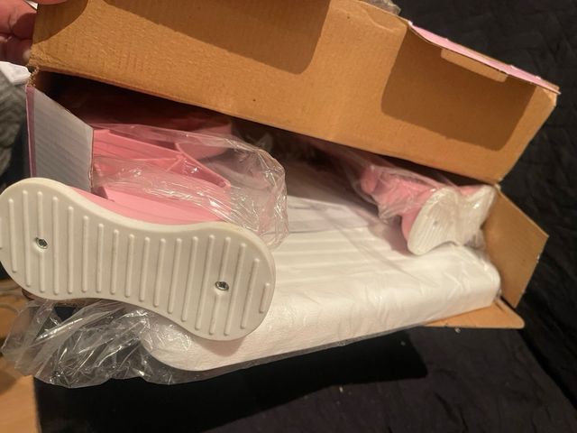 Entrenador WC Bebé con Escalera Rosa NUEVO