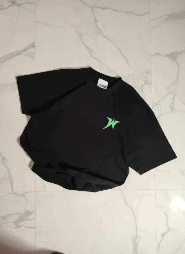 Camiseta Negra WANF Streetwear
