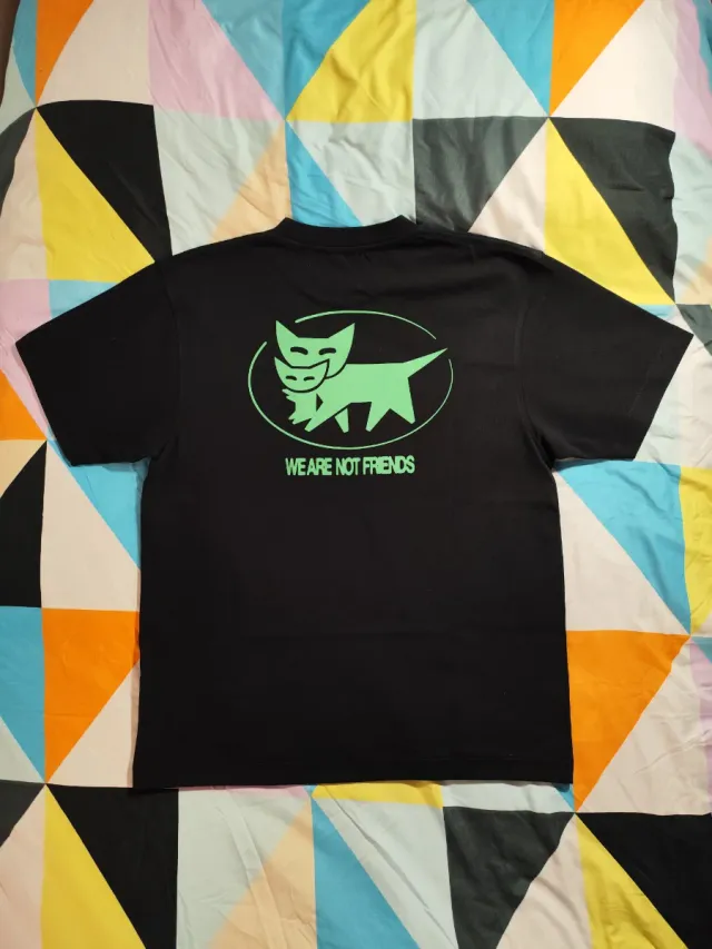 Camiseta Negra WANF Streetwear