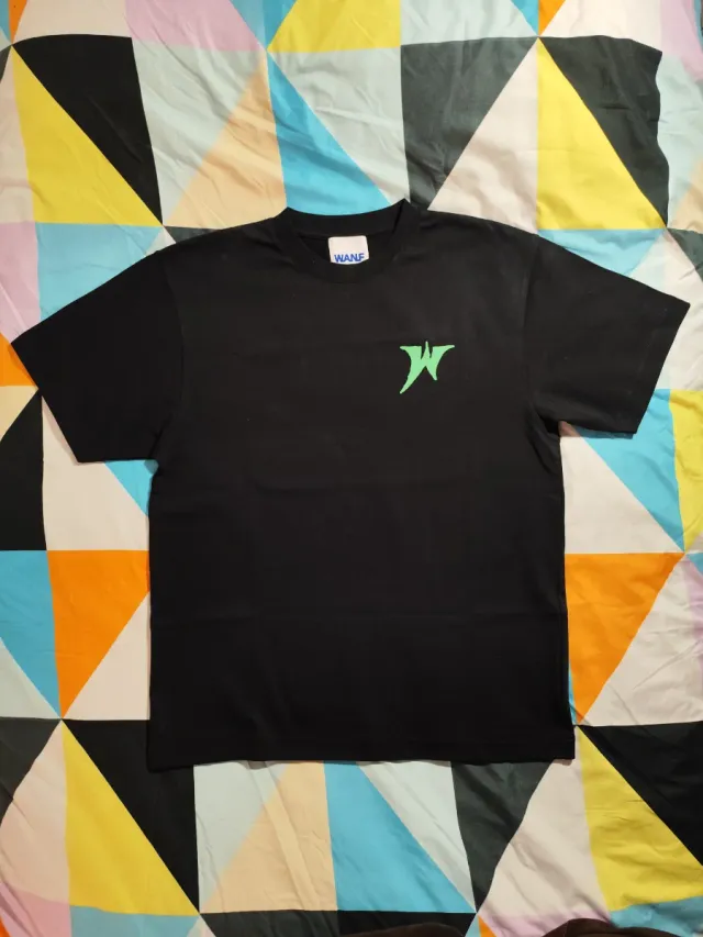 Camiseta Negra WANF Streetwear