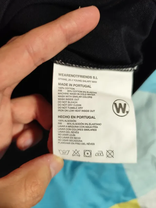 Camiseta Negra WANF Streetwear