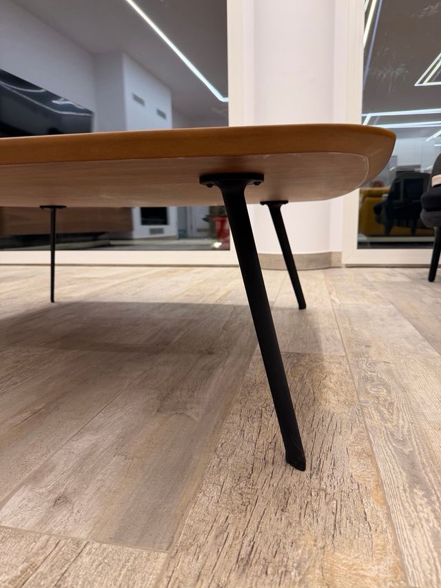 Mesa de centro madera nogal