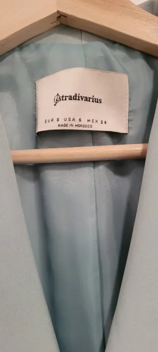 Traje de chaqueta y pantalón verde