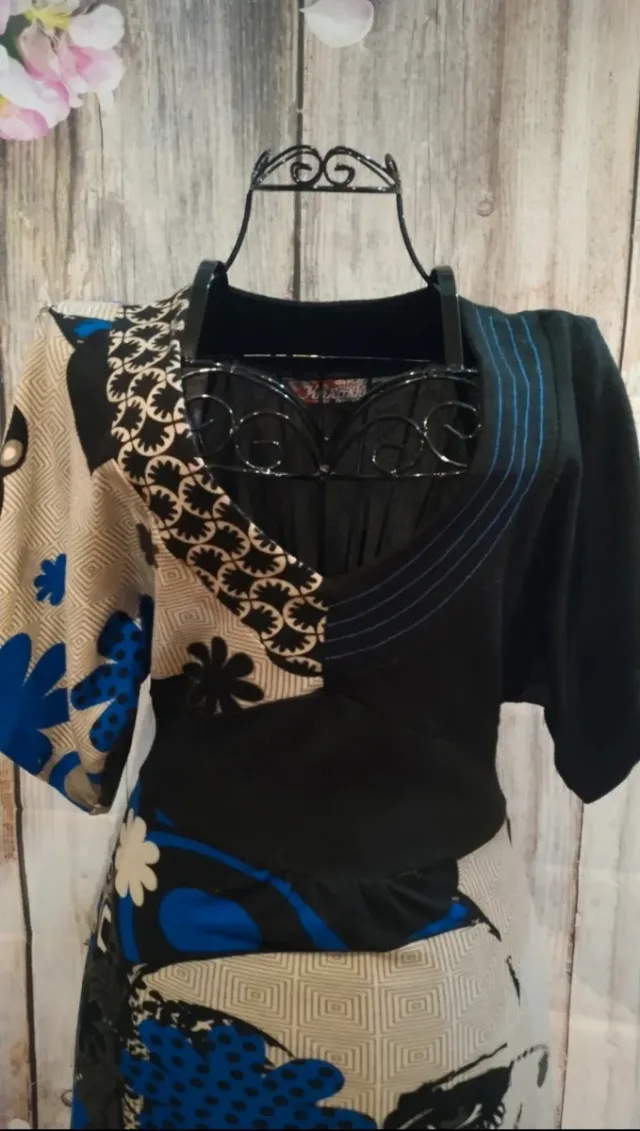 Vestido Koroshi estampado