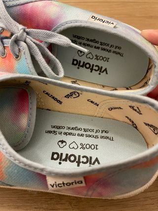 Bambas Victoria multicolor talla 37