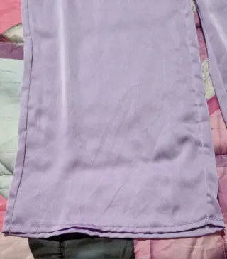 Pantaloni donna viola taglia unica