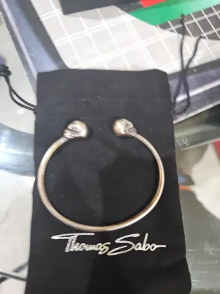 Pulsera Brazalete Thomas Sabo Calaveras Plata