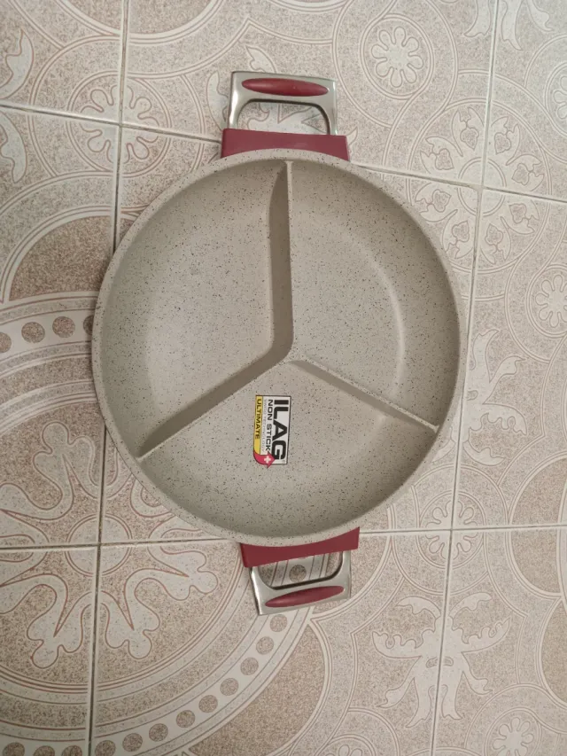 Sartén ILAG 3 divisiones antiadherente