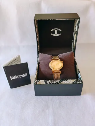 Orologio Just Cavalli Donna Oro Serpente