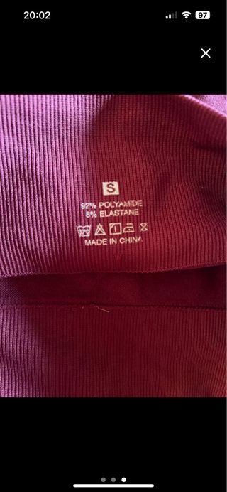 Mallas cortas Burdeos Talla S