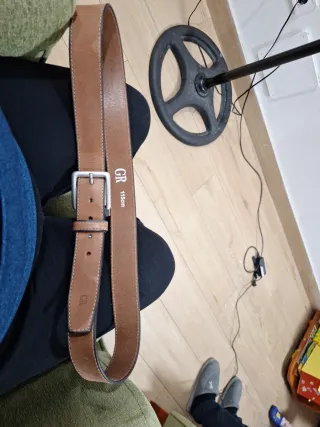 Cinturón Cuero Georges Rech 115cm Marrón